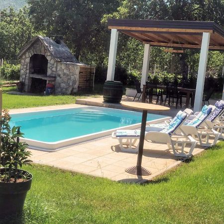 Villa Marie With Pool, Two Bedrooms For 4+2Kids Cavoglave Екстер'єр фото